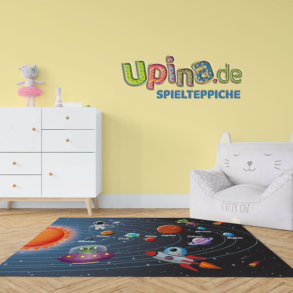 Spielteppich Sonnensystem