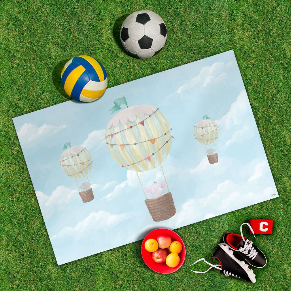 Heissluftballon-Outdoor