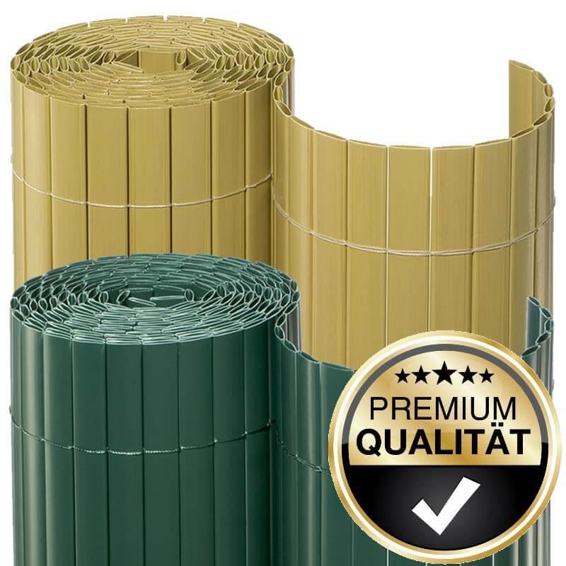 Sichtschutzmatte PVC Sichtschutz Kunststoff 10m