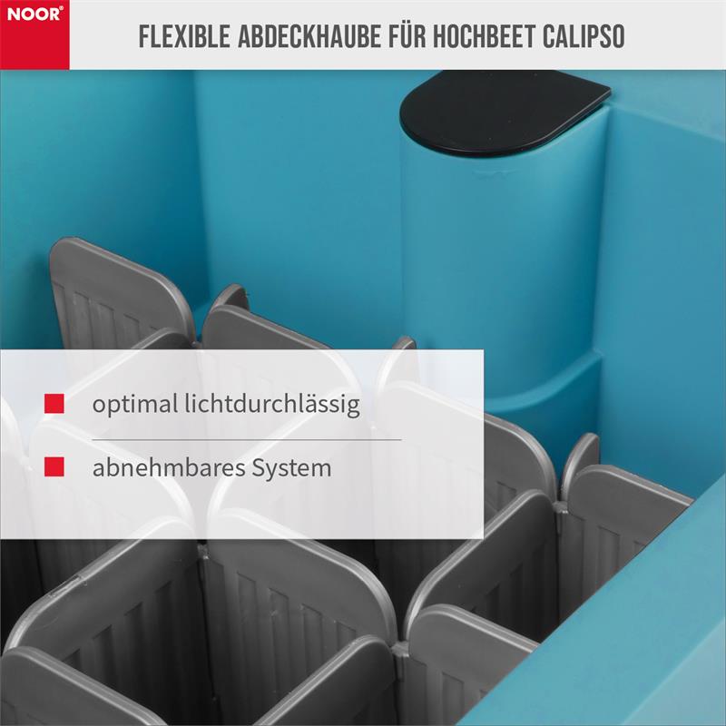 Abdeckhaube für Hochbeet Calipso 82x40x22 cm