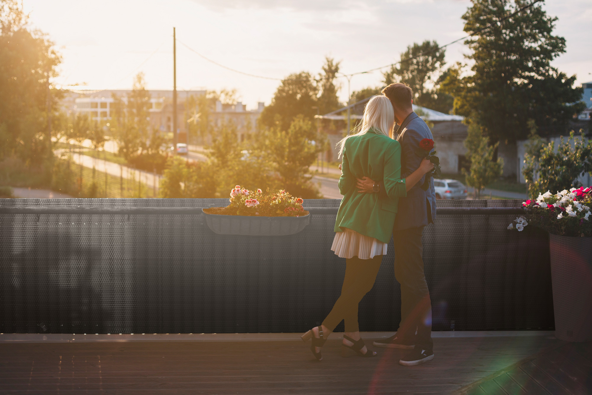 balkon mit anthrazit-sichtschutz balkon mit anthrazit-sichtschutz