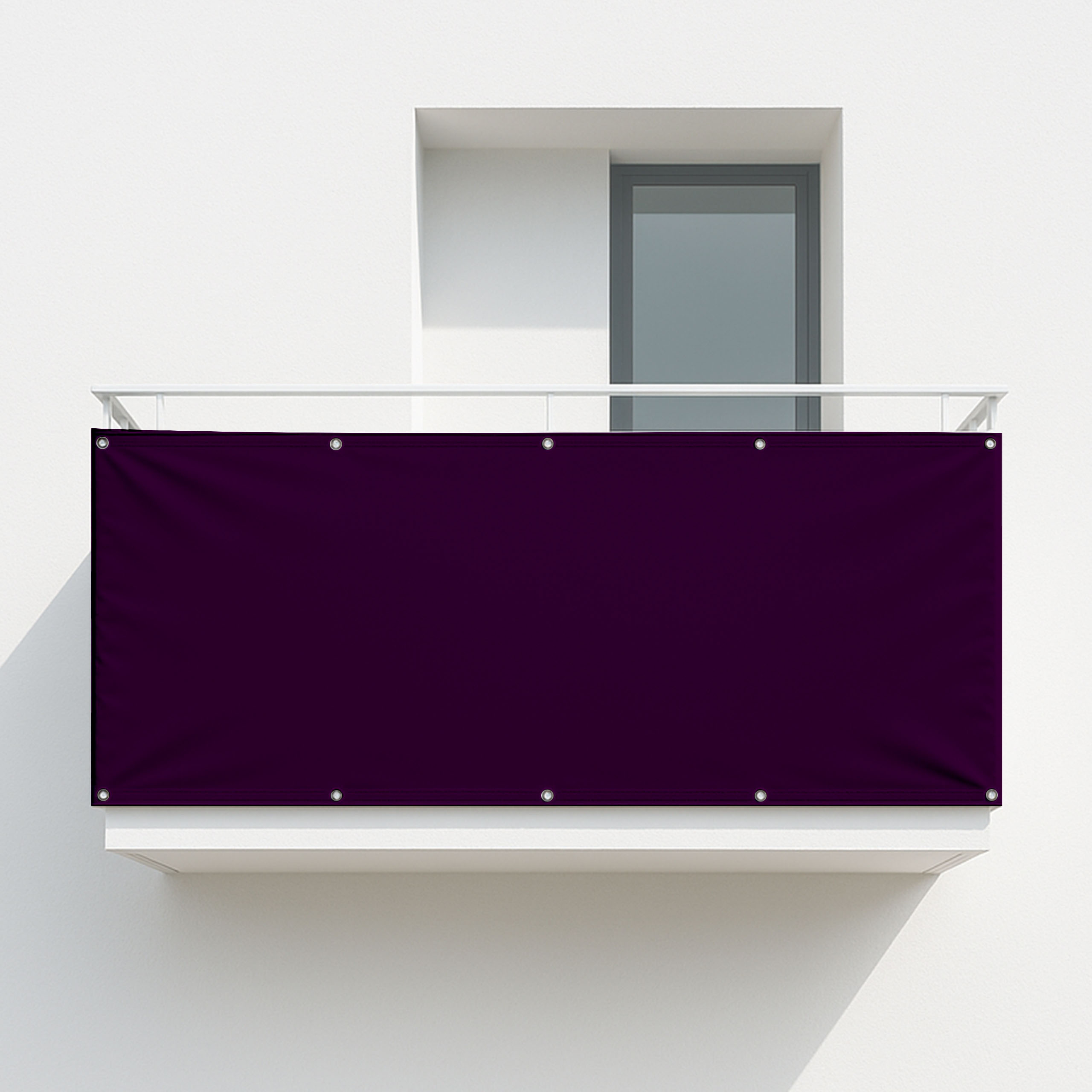 Balkonsichtschutz Purpurviolett (RAL® 4007)