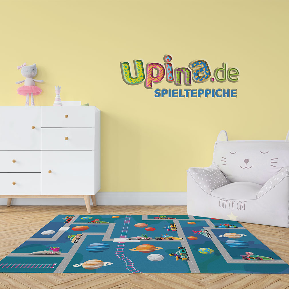 Spielteppich Monster-Rennen