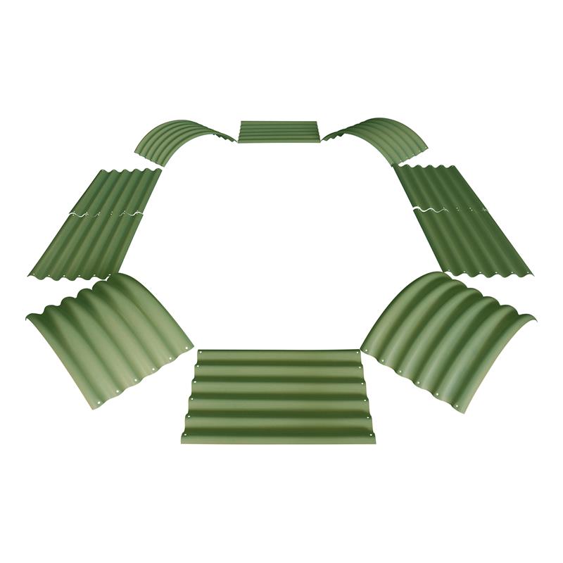 VegTubT Modulares Metall-Hochbeet, Sage Green