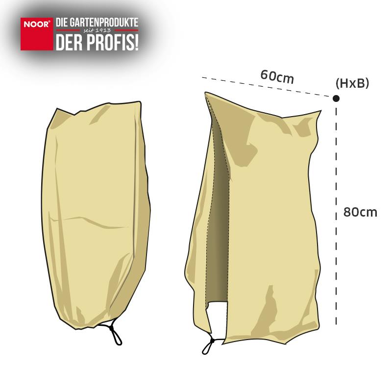 Winterschutzhaube Set  S 80cmx60 cm (HxB ) 2 Stk.