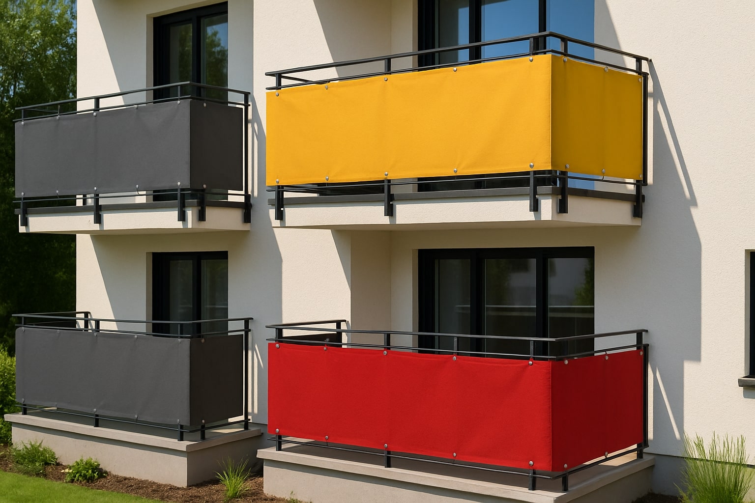 Balkonsichtschutz-Farben Balkonsichtschutz-Farben